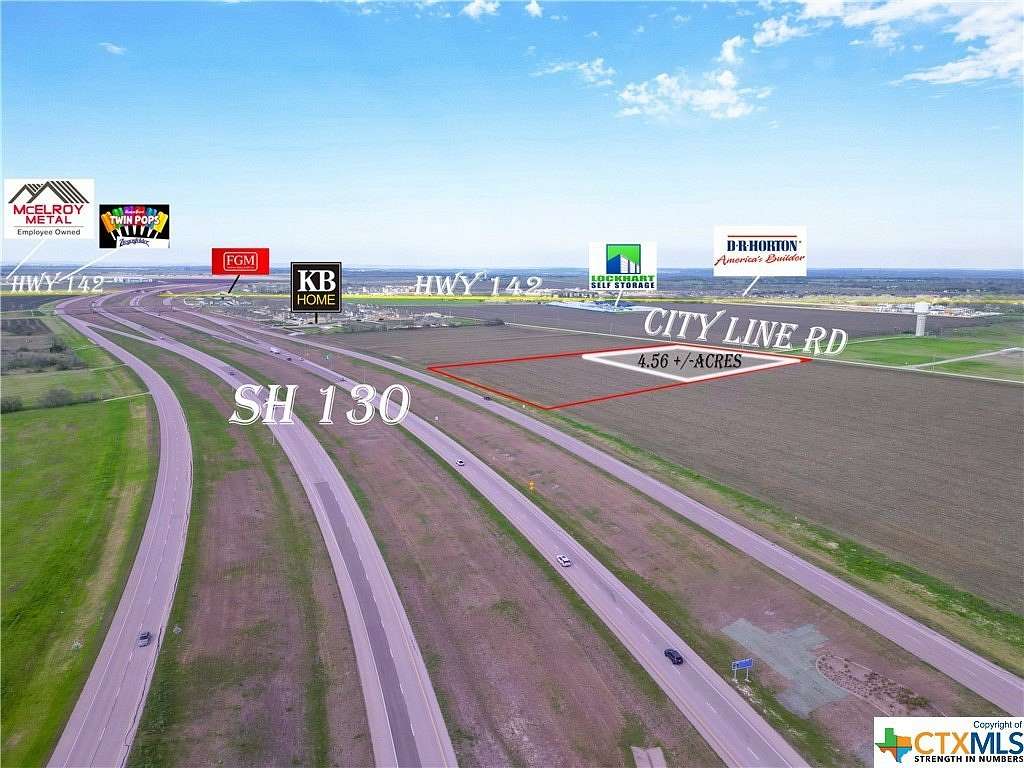 4.56 Acres of Commercial Land for Sale in Lockhart, Texas