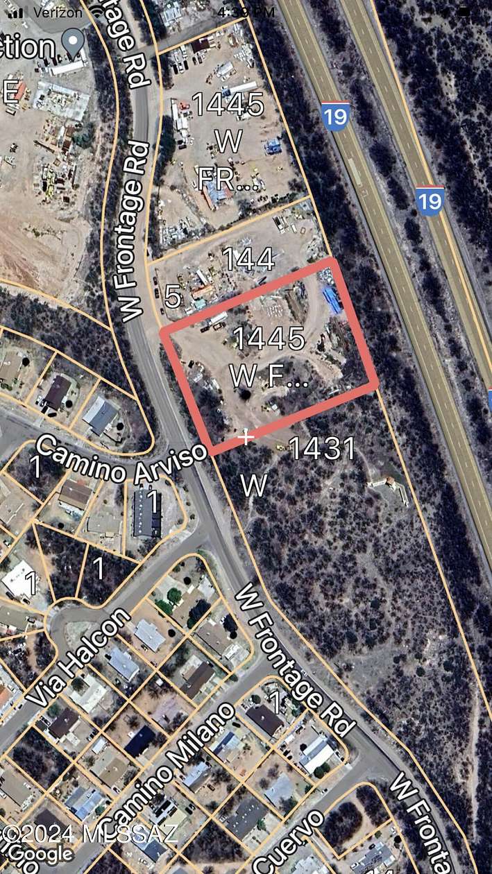 2.11 Acres of Commercial Land for Sale in Rio Rico, Arizona