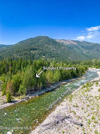4.9 Acres of Residential Land for Sale in Clark Fork, Idaho