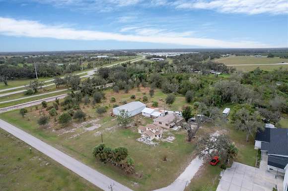 6.19 Acres of Residential Land with Home for Sale in Arcadia, Florida