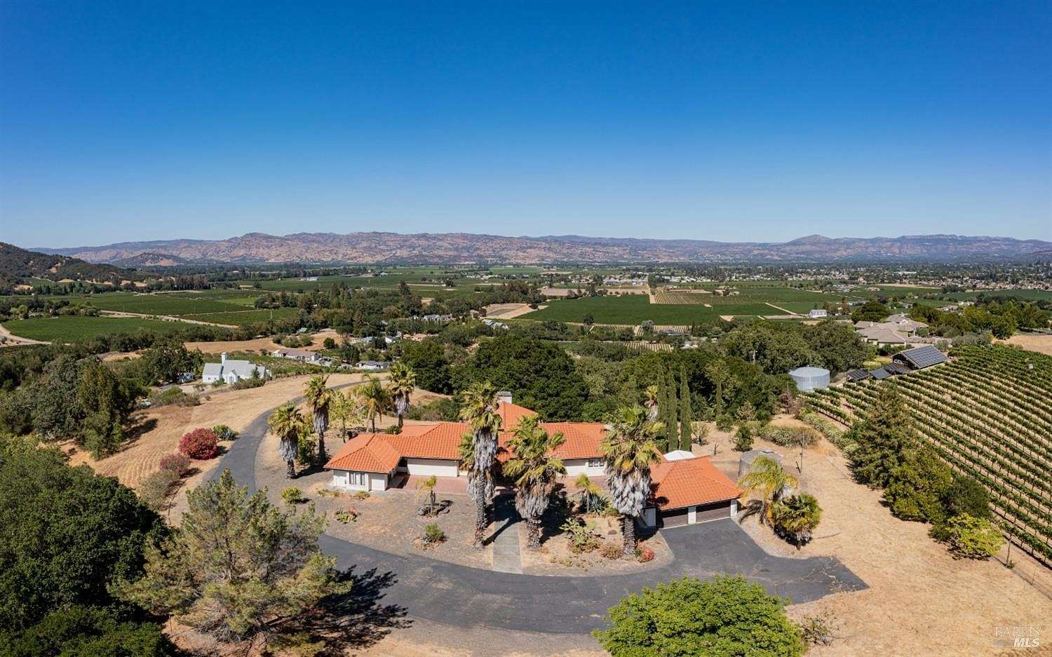 15.1 Acres of Land with Home for Sale in Napa, California