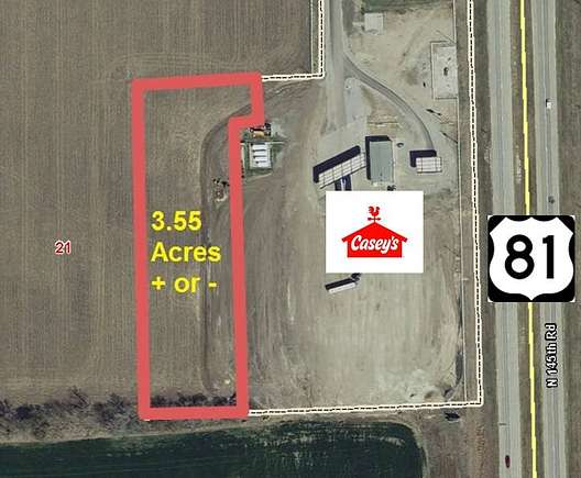 3.6 Acres of Land for Sale in Concordia, Kansas