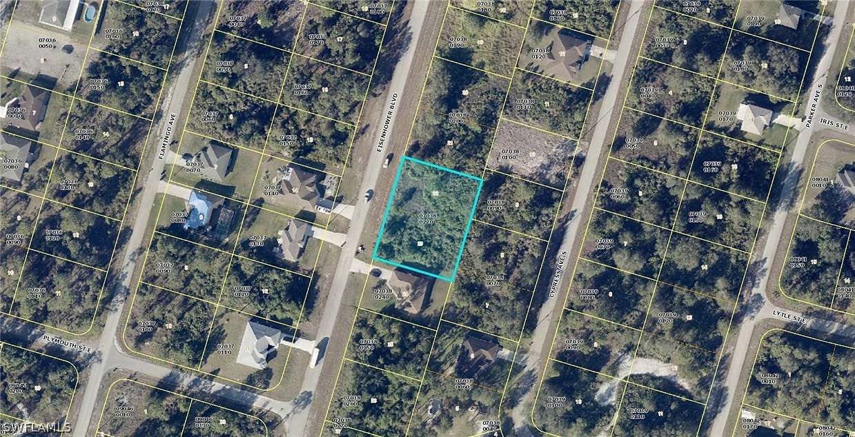 0.458 Acres of Residential Land for Sale in Lehigh Acres, Florida
