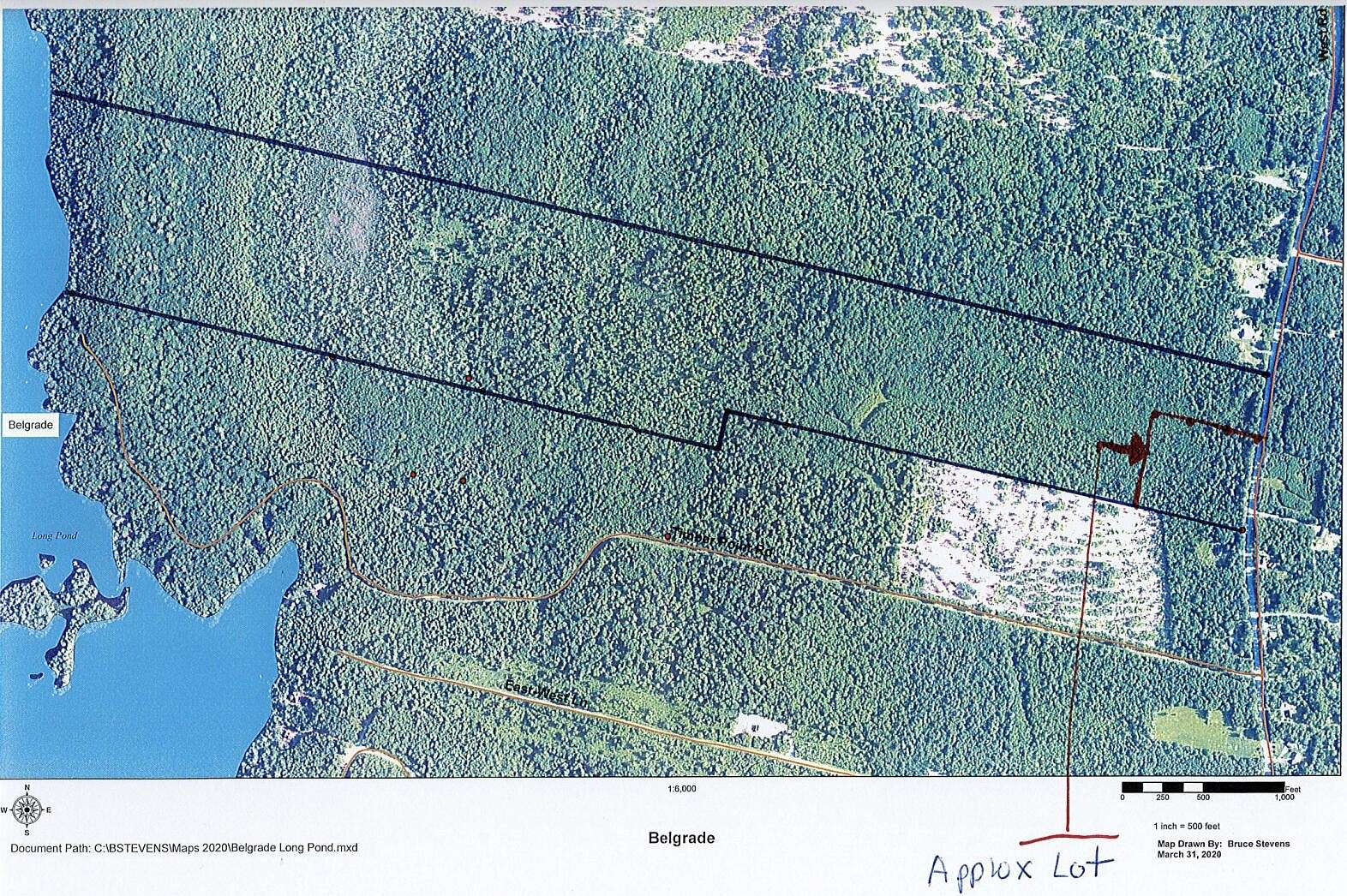 3.6 Acres of Residential Land for Sale in Belgrade, Maine