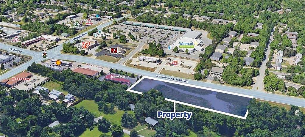 1.67 Acres of Commercial Land for Sale in Fayetteville, Arkansas