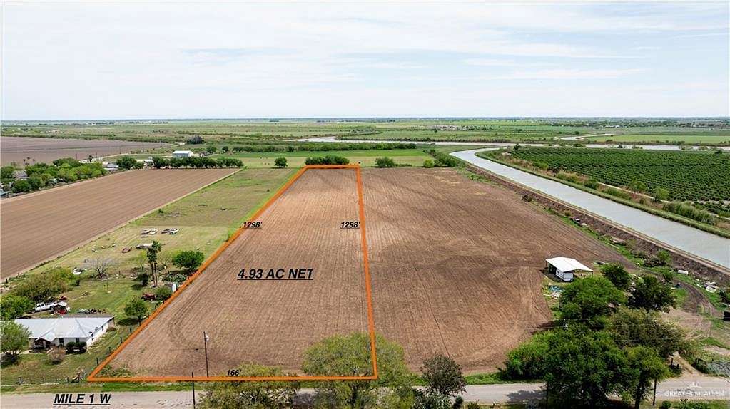 4.9 Acres of Land for Sale in Mercedes, Texas