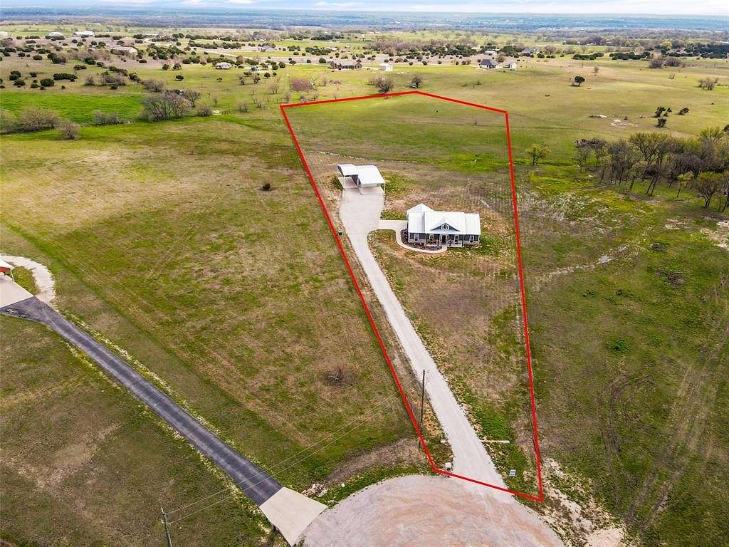 5.4 Acres of Residential Land with Home for Sale in Blum, Texas