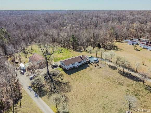 5.1 Acres of Residential Land with Home for Sale in New Kent, Virginia
