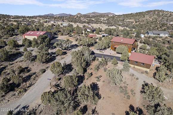 5 Acres of Residential Land with Home for Sale in Prescott, Arizona
