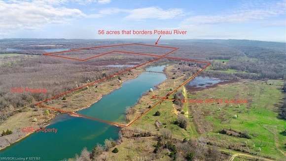 96 Acres of Recreational Land for Sale in Cameron, Oklahoma