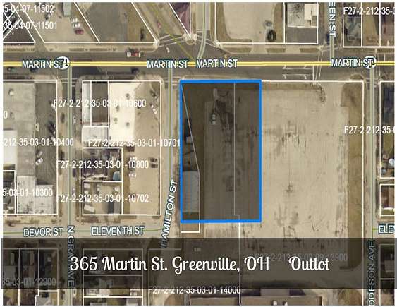 1 Acre of Commercial Land for Sale in Greenville, Ohio