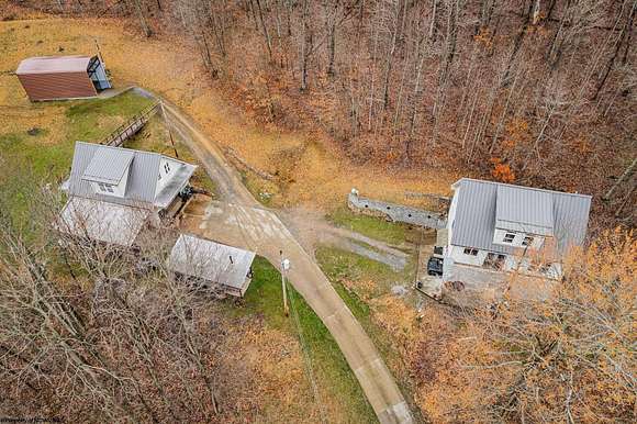 10 Acres of Residential Land with Home for Sale in Thornton, West Virginia