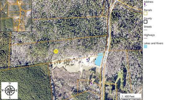 21.4 Acres of Recreational Land & Farm for Sale in Carthage, North Carolina