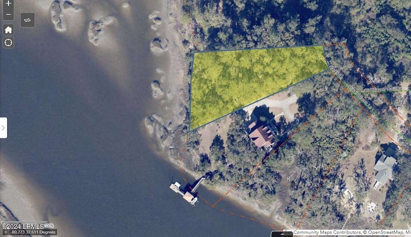 0.85 Acres of Residential Land for Sale in Seabrook, South Carolina