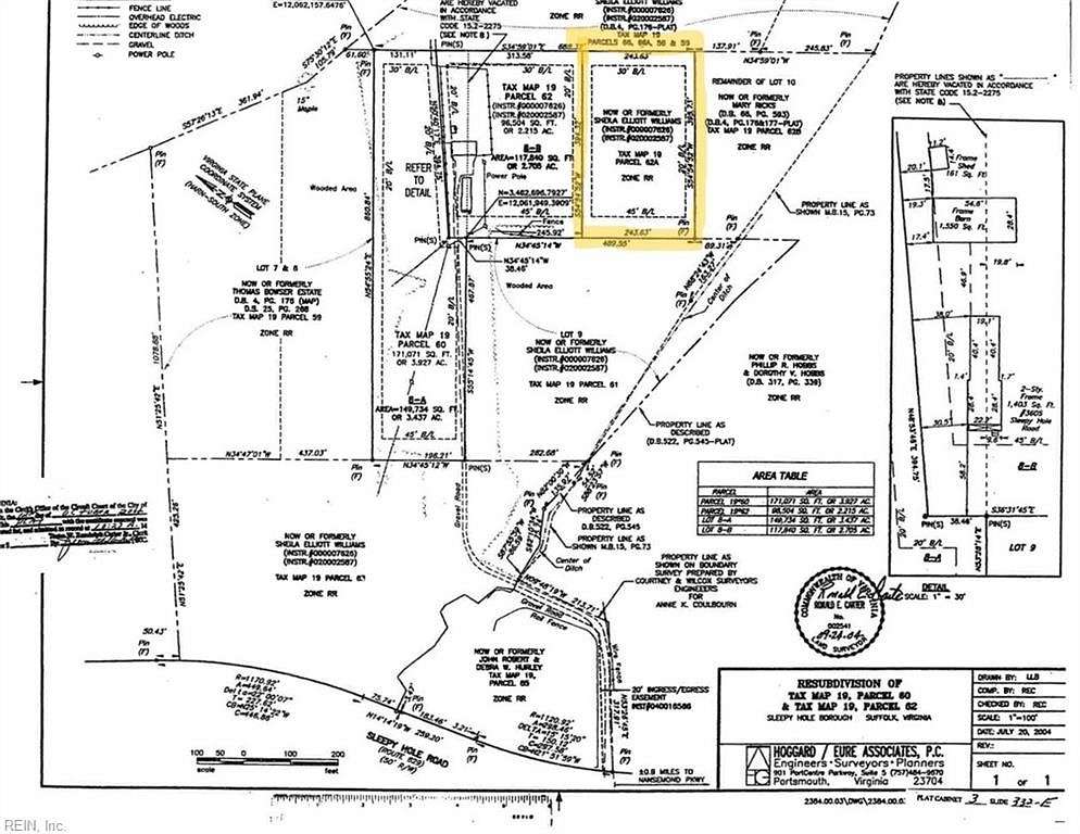 2.2 Acres of Land for Sale in Suffolk, Virginia