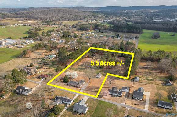 5.6 Acres of Residential Land with Home for Sale in Southside, Alabama