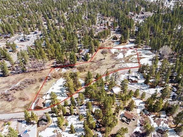 4.9 Acres of Residential Land with Home for Sale in Big Bear Lake, California