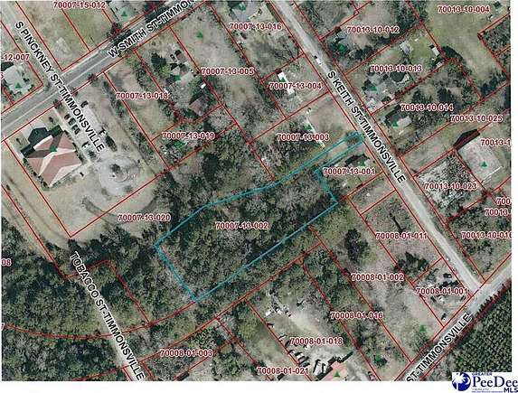 1.2 Acres of Commercial Land for Sale in Timmonsville, South Carolina