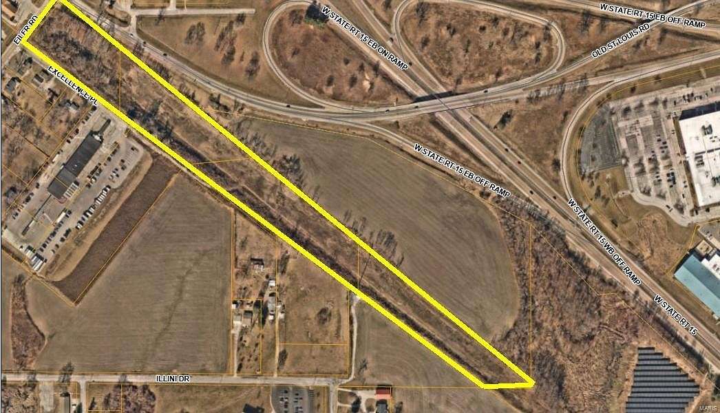 12.2 Acres of Agricultural Land for Sale in Belleville, Illinois