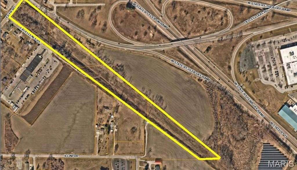 12.2 Acres of Agricultural Land for Sale in Belleville, Illinois