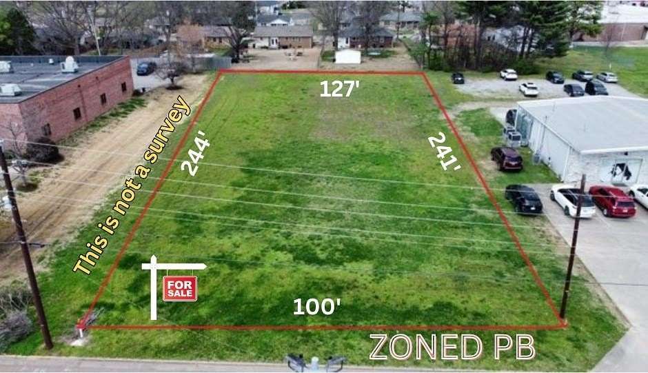 0.55 Acres of Commercial Land for Sale in Dyersburg, Tennessee