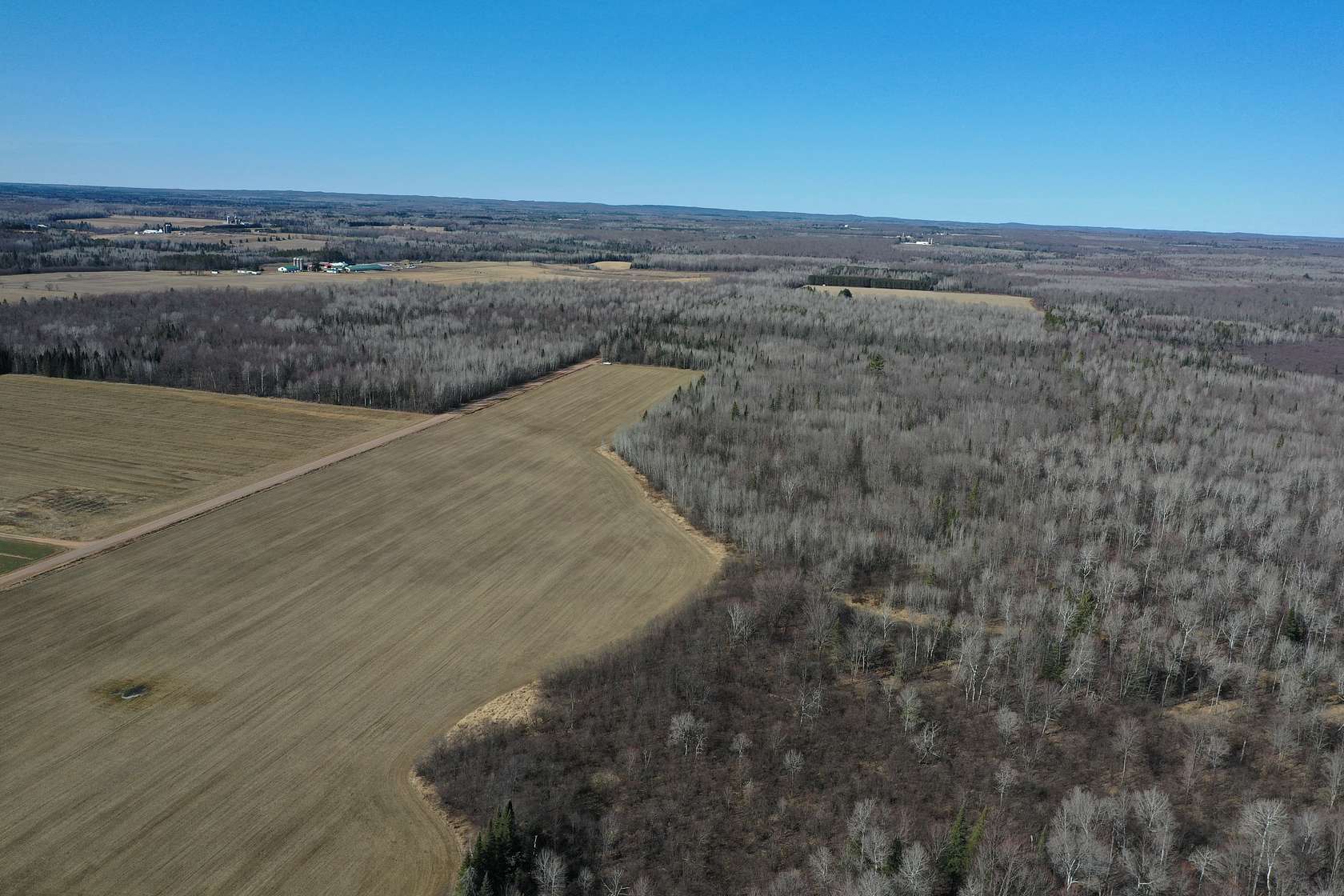 170 Acres of Recreational Land & Farm for Auction in Gleason, Wisconsin