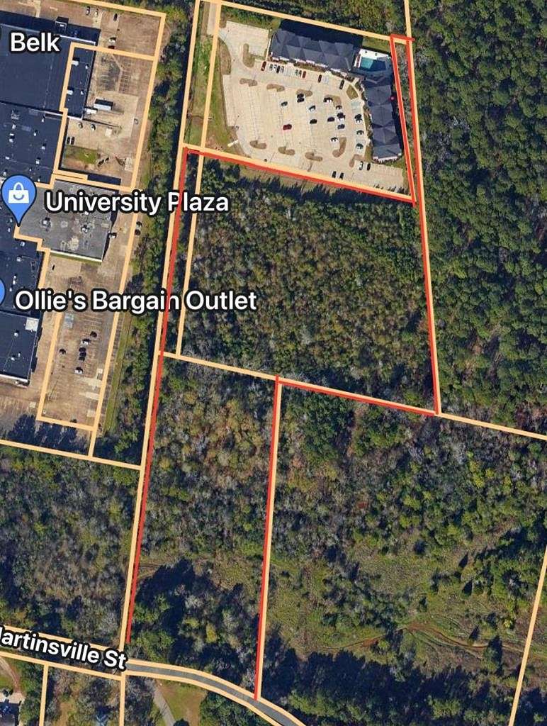 11.5 Acres of Commercial Land for Sale in Nacogdoches, Texas