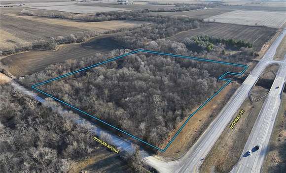 10.5 Acres of Land for Sale in Woodward, Iowa