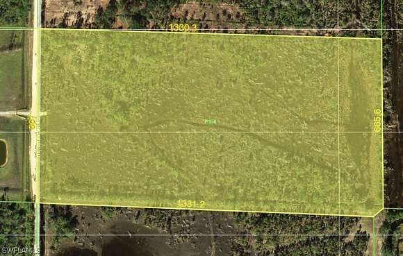 20 Acres of Recreational Land & Farm for Sale in North Fort Myers, Florida