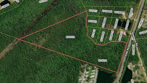54.4 Acres of Agricultural Land for Sale in Hinesville, Georgia