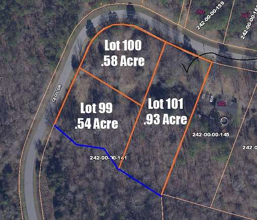 0.64 Acres of Residential Land for Sale in Waterloo, South Carolina