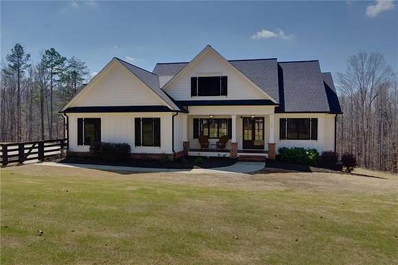 6 Acres of Land with Home for Sale in Ball Ground, Georgia