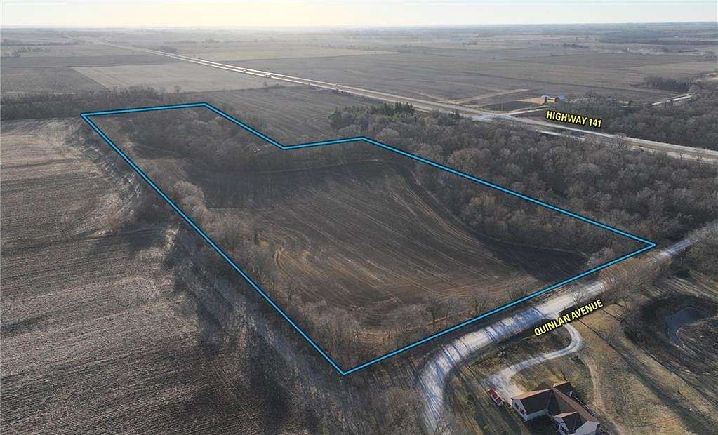 25.9 Acres of Agricultural Land for Sale in Woodward, Iowa