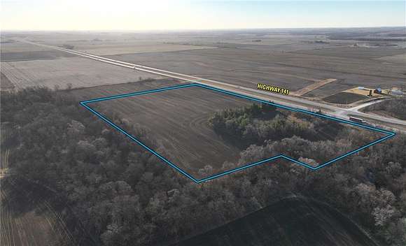 21.1 Acres of Agricultural Land for Sale in Woodward, Iowa