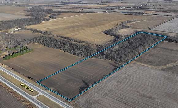 25.5 Acres of Agricultural Land for Sale in Woodward, Iowa