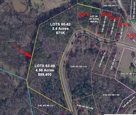4.6 Acres of Residential Land for Sale in Waterloo, South Carolina