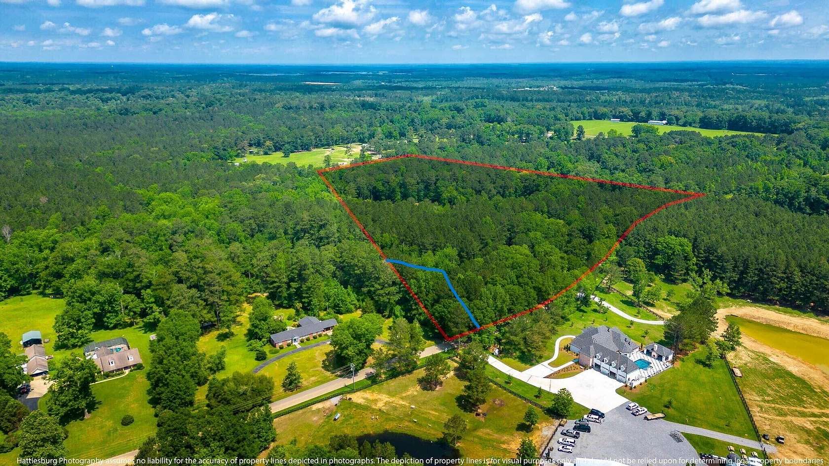 1.7 Acres of Residential Land for Sale in Hattiesburg, Mississippi