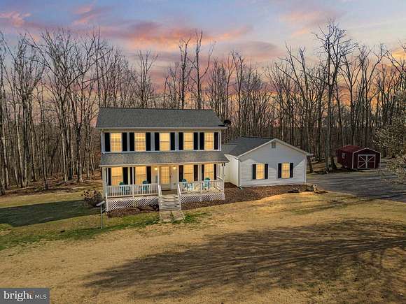 5.7 Acres of Land with Home for Sale in Rixeyville, Virginia