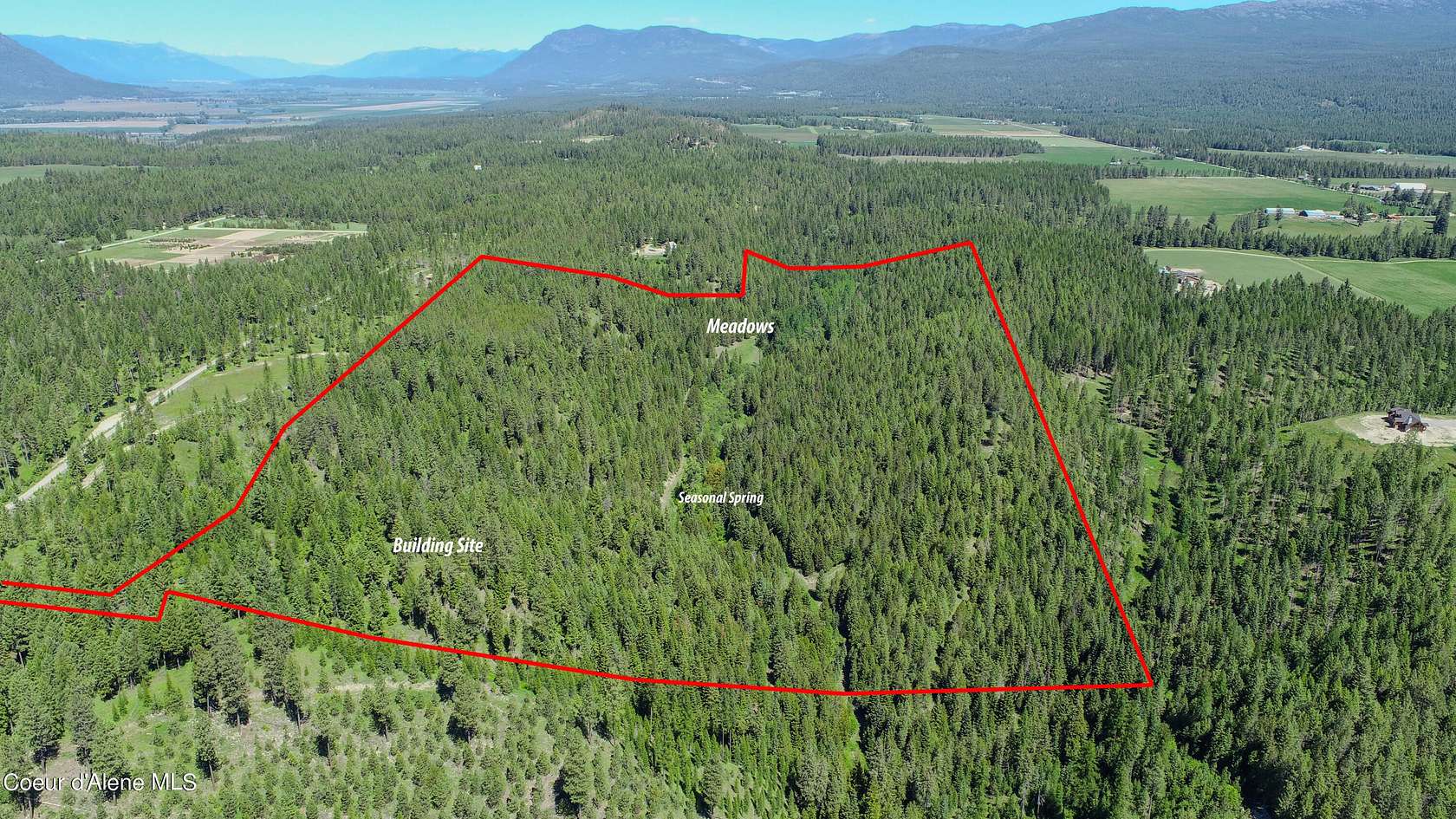 70.33 Acres of Recreational Land & Farm for Sale in Bonners Ferry, Idaho