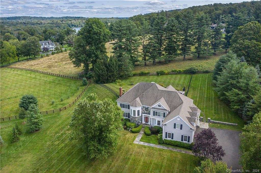 2.5 Acres of Residential Land with Home for Sale in Ridgefield, Connecticut