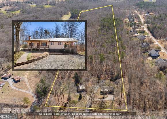 29.1 Acres of Land with Home for Sale in Clarkesville, Georgia