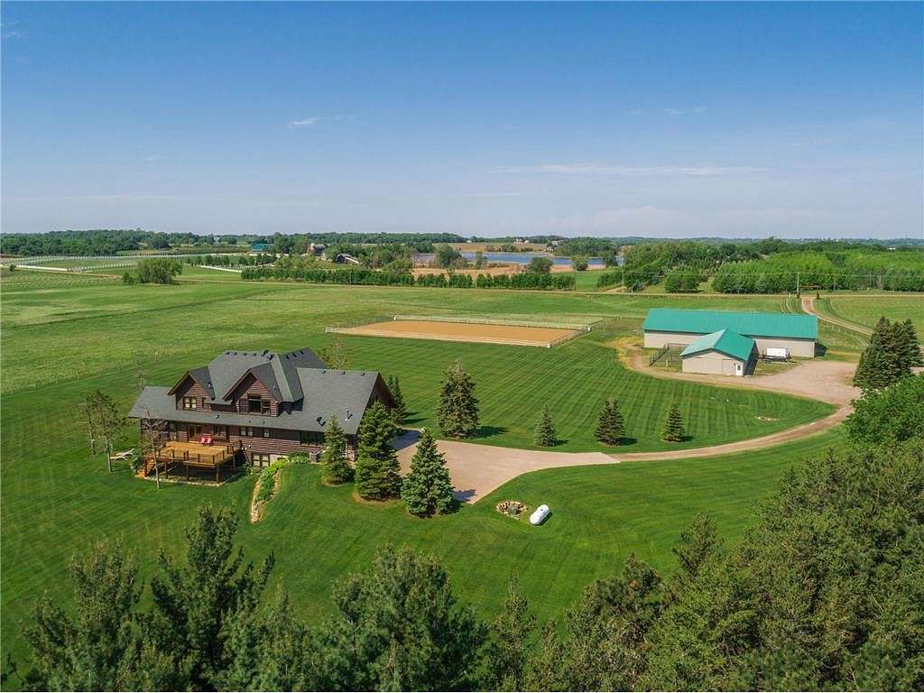 21 Acres of Agricultural Land with Home for Sale in Greenfield, Minnesota