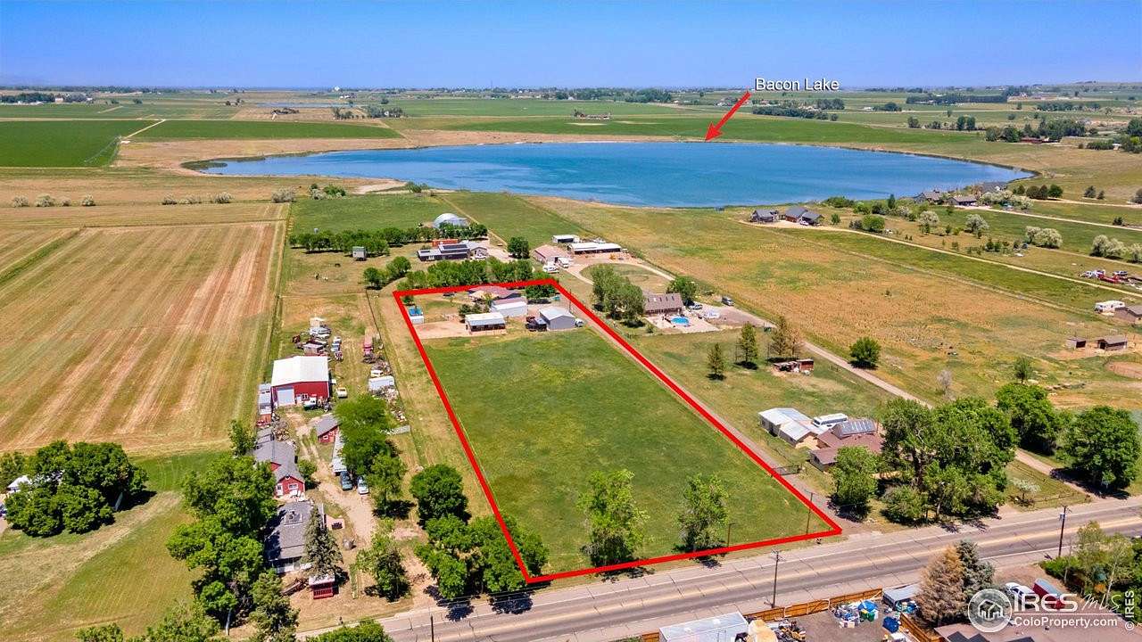 3 Acres of Residential Land with Home for Sale in Berthoud, Colorado