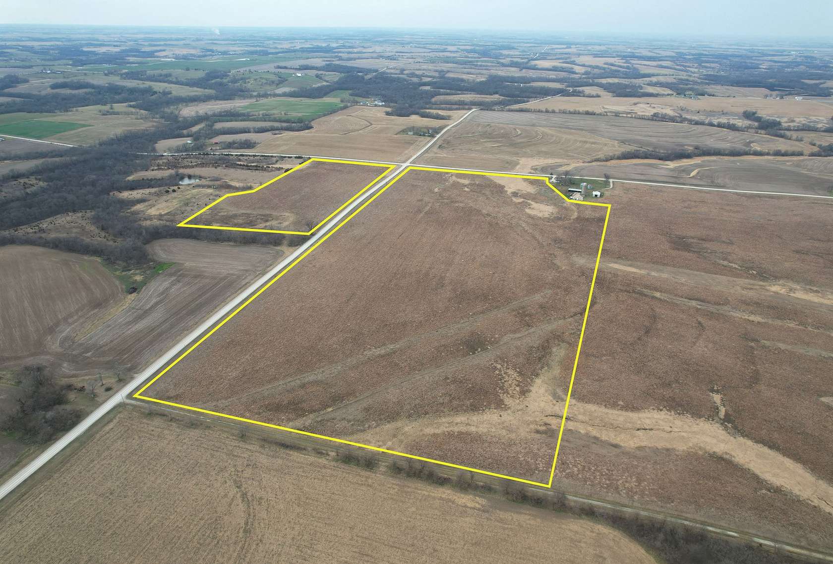 93 Acres of Recreational Land & Farm for Sale in Eddyville, Iowa