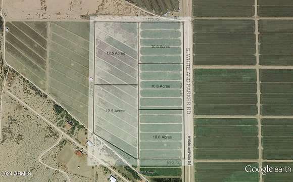 12.5 Acres of Land for Sale in Stanfield, Arizona