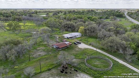 5.8 Acres of Residential Land with Home for Sale in Sutherland Springs, Texas