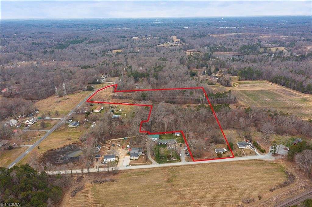 9.6 Acres of Residential Land with Home for Sale in Greensboro, North Carolina