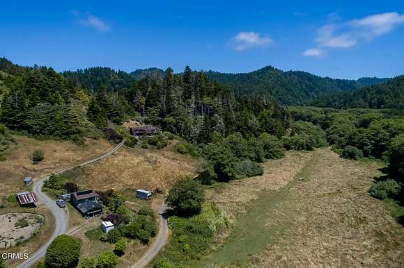 85 Acres of Recreational Land with Home for Sale in Fort Bragg, California