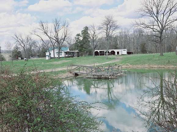 10.4 Acres of Land with Home for Sale in Summersville, Missouri