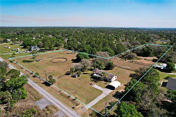 5 Acres of Residential Land with Home for Sale in Clewiston, Florida